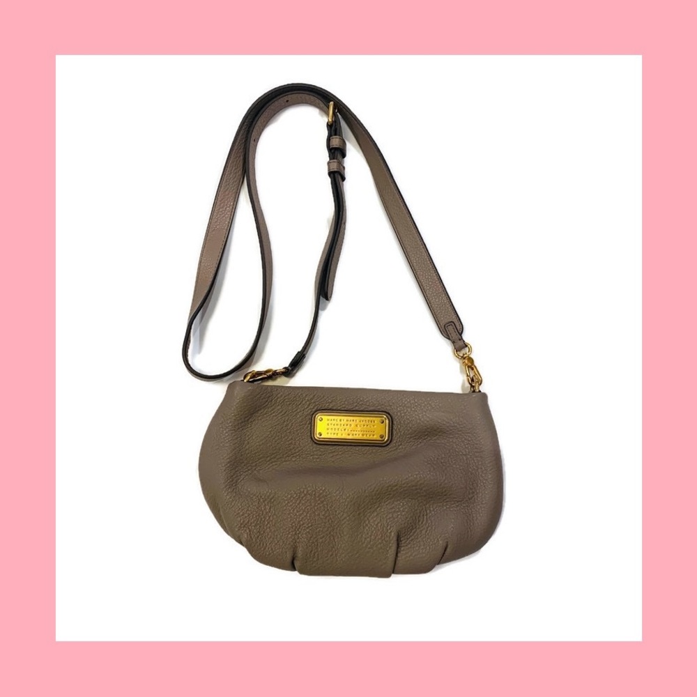 Marc Jacobs Taupe Crossbody Purse